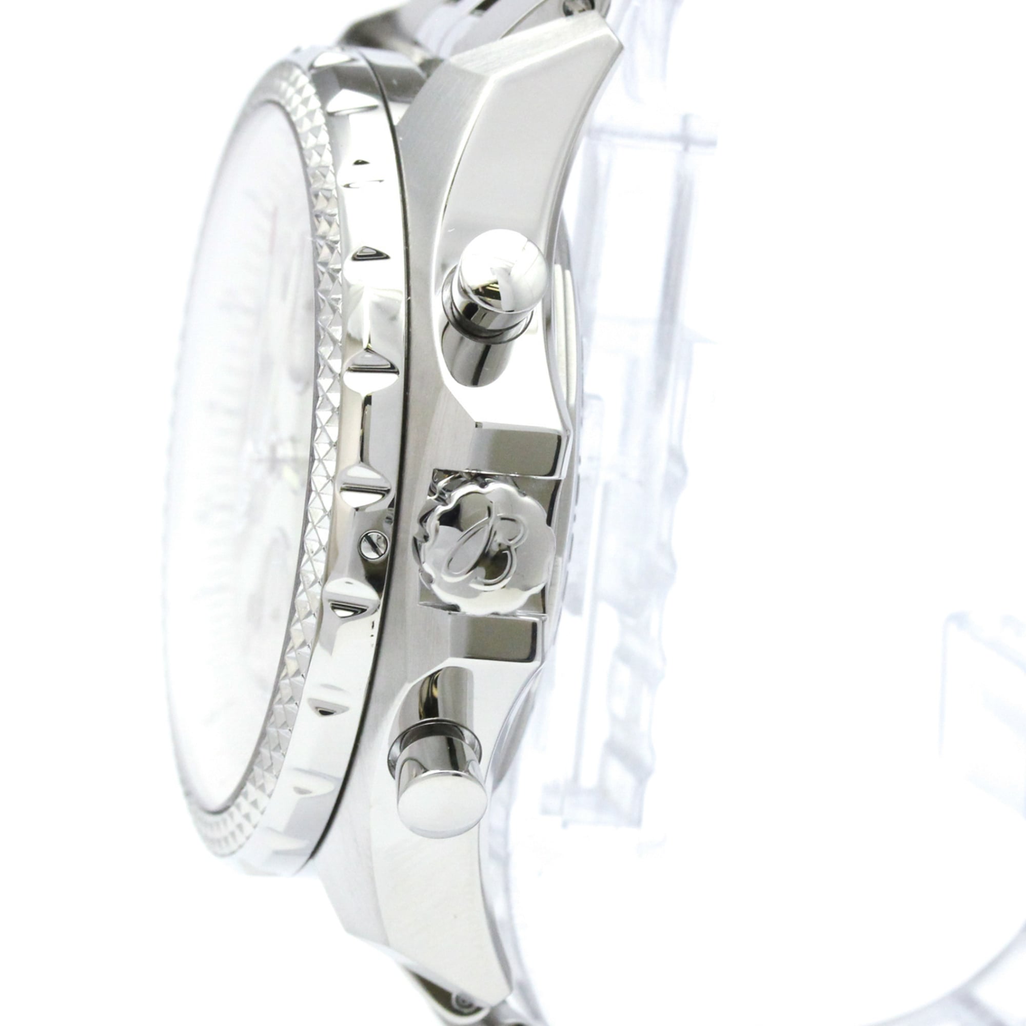 BREITLING Bentley GT Racing Steel Automatic Mens Watch A13363 Polished — Very Good