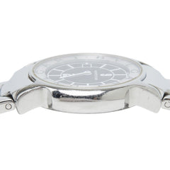 Bulgari Solotempo ST29S Quartz Watch, Black Dial, Stainless Steel, Women's, BVLGARI — Good