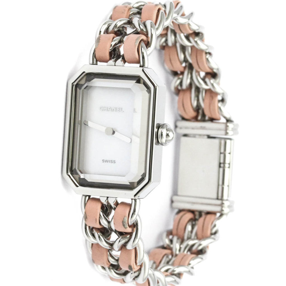 CHANEL Premiere Lock M-L Size Steel Quartz Ladies Watch H6359 Polished — Very Good