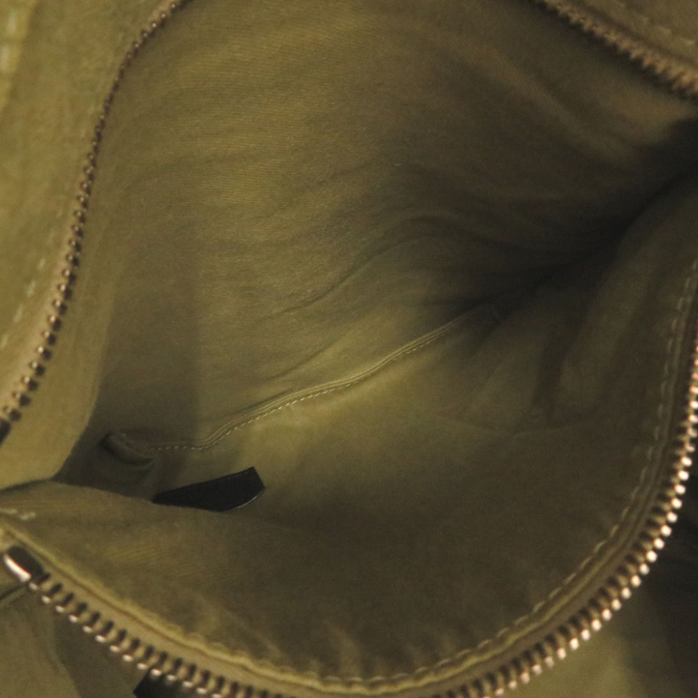 Yves Saint Laurent Saint Laurent Paris Downtown 757970 Canvas Khaki Tote Bag 0312 SAINT LAURENT PARIS — Like New