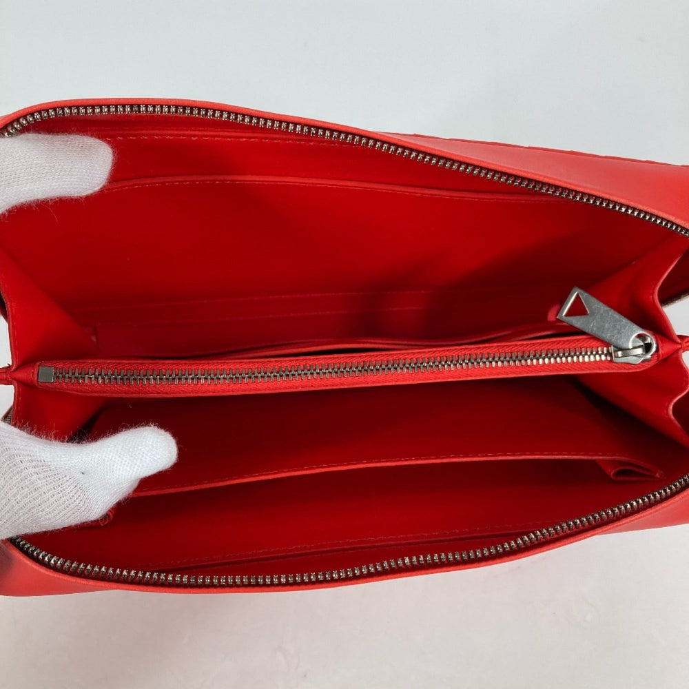 BOTTEGA VENETA 650524 Bag Cluch Bag with strap Clutch bag Tomato Red — Like New