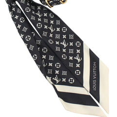 LOUIS VUITTON Bag Charm Phone Strap Monogram Silhouette Keychain M03274 Gold Silk KM3346 — Like New