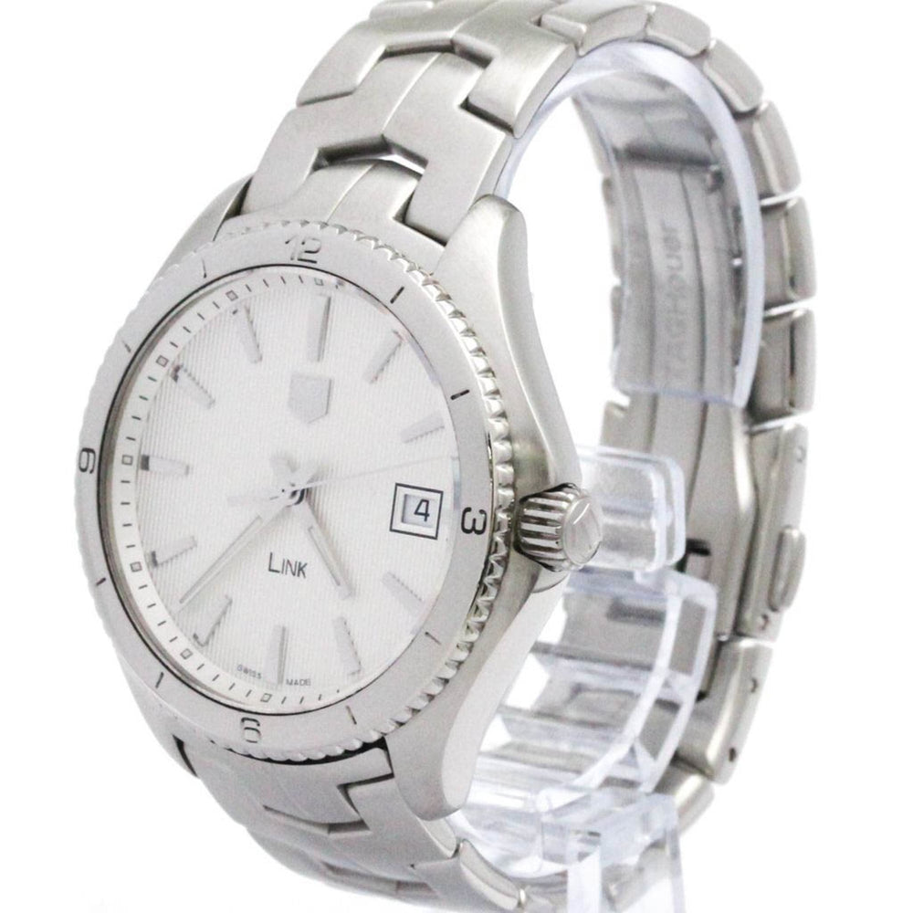 TAG HEUER Link Stainless Steel Quartz Mens Watch WAT1111 Polished — Very Good