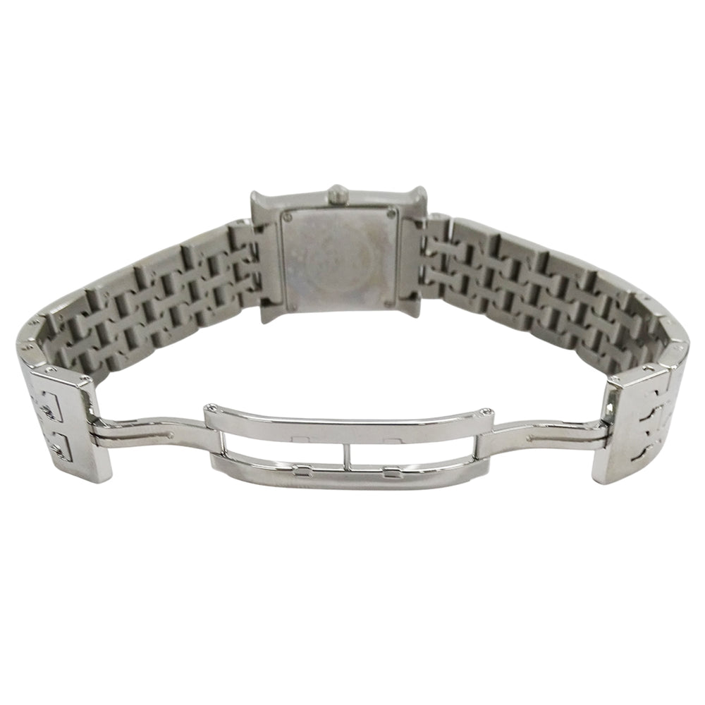 Hermes HERMES Women's Watch, Brand H-Watch, Quartz, Stainless Steel (SS), HH1.210, Silver/Ivory — Good