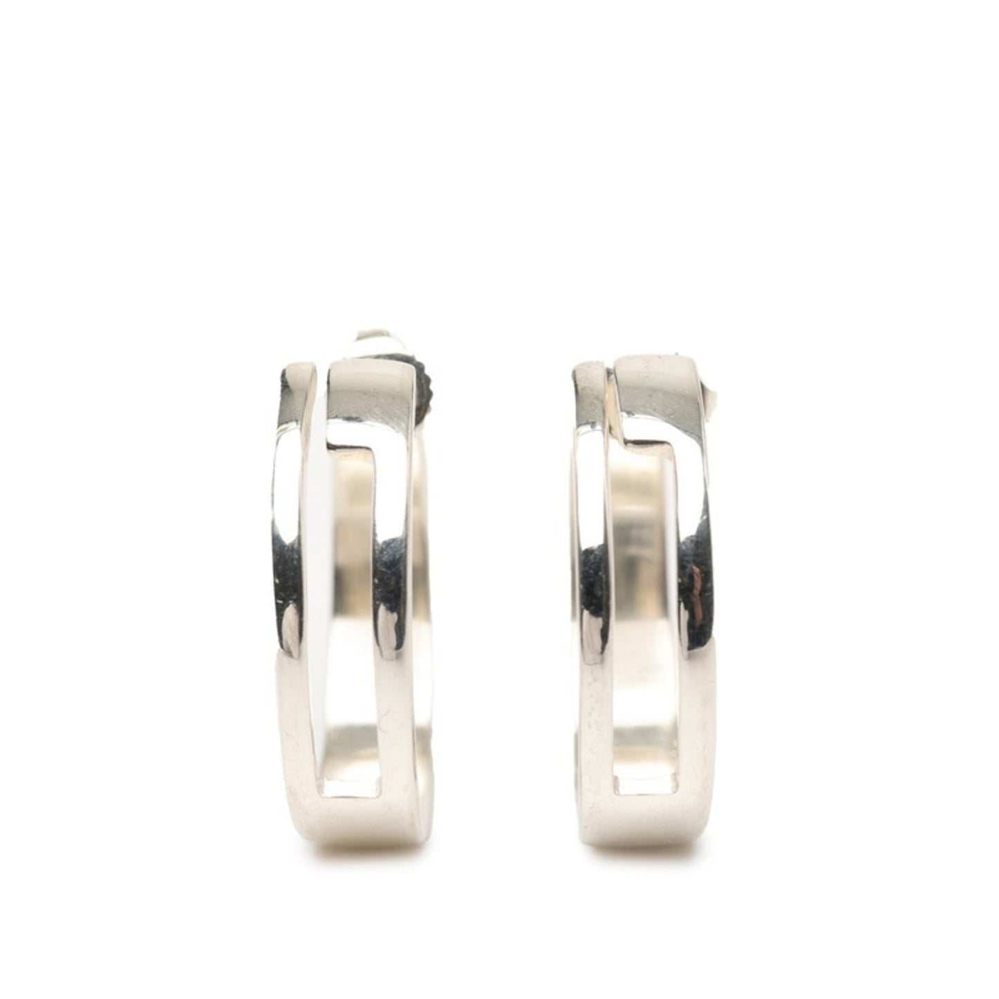 Gucci G Logo Hoop Earrings in SV925 Silver for Women