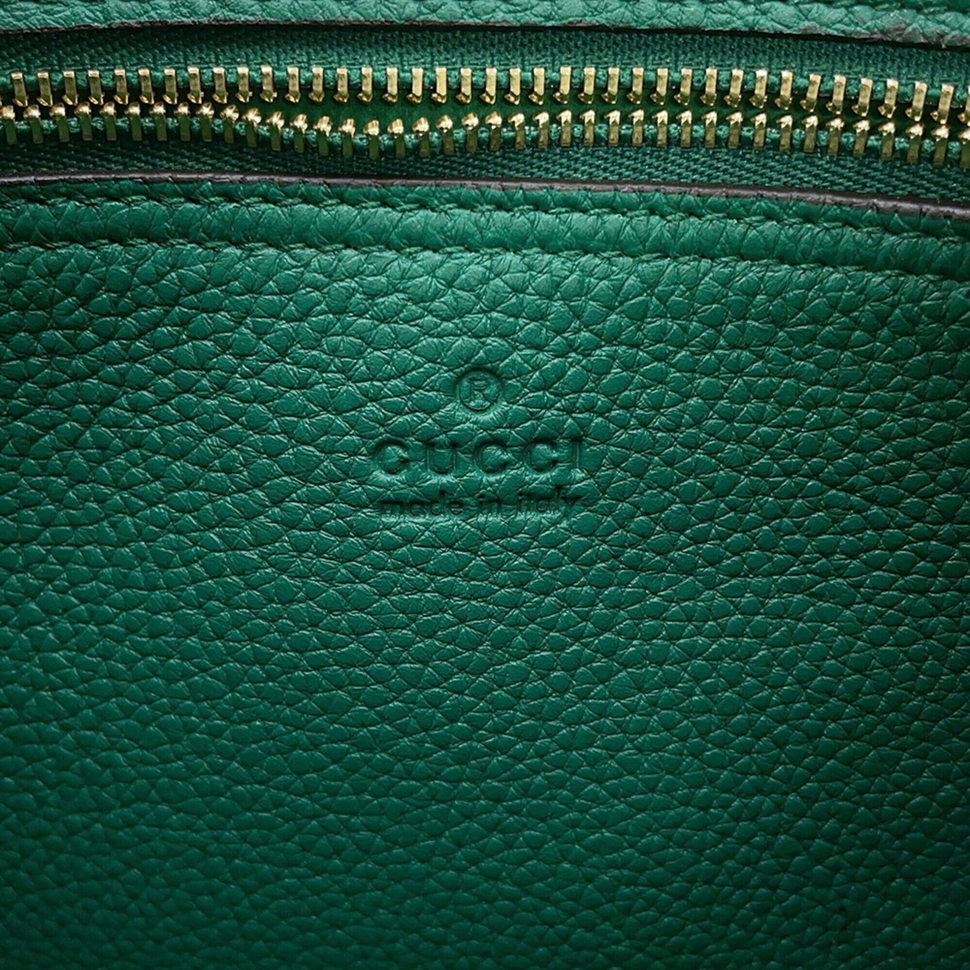 Gucci Jackie 1961 Small Leather Shoulder Bag 810232 GUCCI 2-way Handbag — Like New