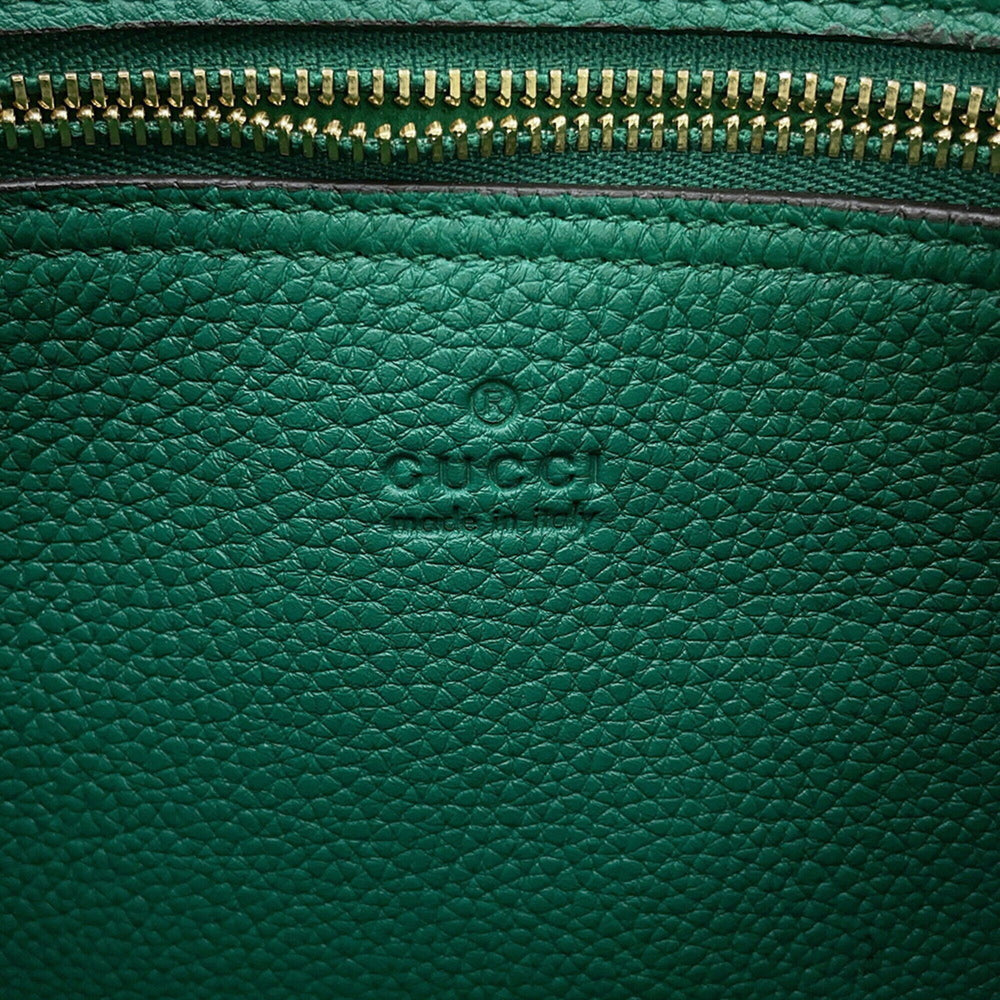 Gucci Jackie 1961 Small Leather Shoulder Bag 810232 GUCCI 2-way Handbag — Like New