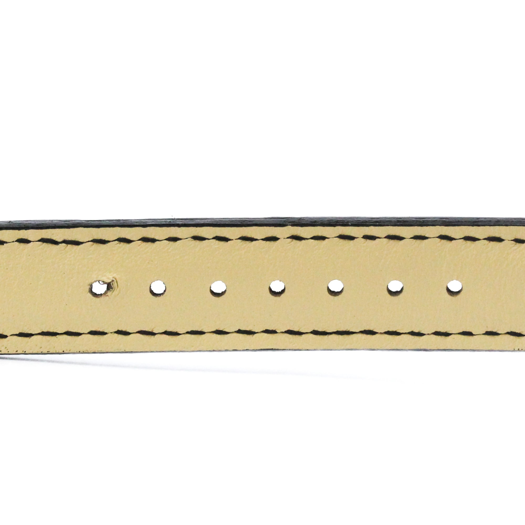 CARTIER Must Vendome Gold Plated Leather Quartz Unisex Watch 590003 — Good