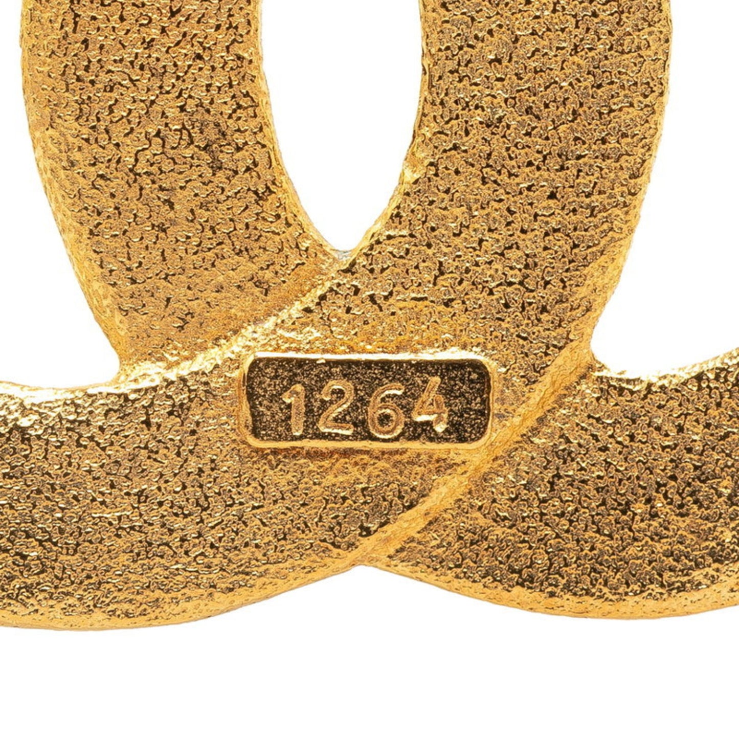 Vintage Chanel Coco Mark Brooch, Gold Plated, Women's, CHANEL