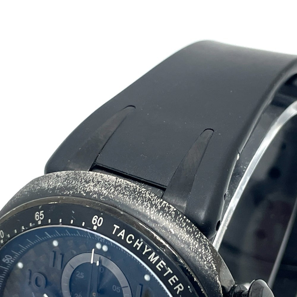 ORIS 7611 Chronograph TT3 CHRONOGRAPH BLACK Automatic Watch with Titanium/Rubber Strap, Men's, Black — Good