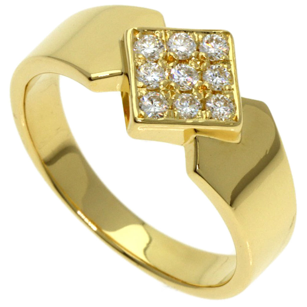 Christian Dior Dior Diamond Ring, 18K Yellow Gold, Women's — Like New