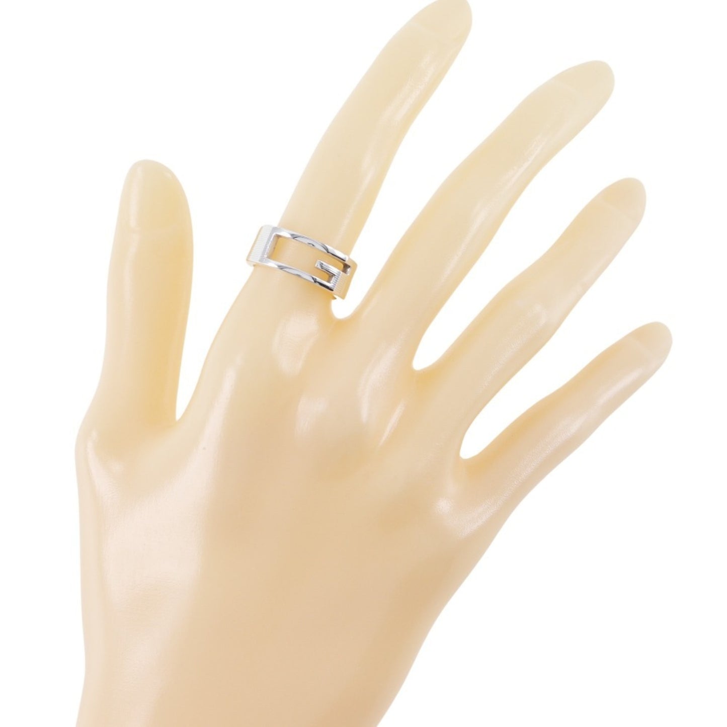 GUCCI Branded G Ring Silver 925 Approx. 7.6g Men's Women's I111624134