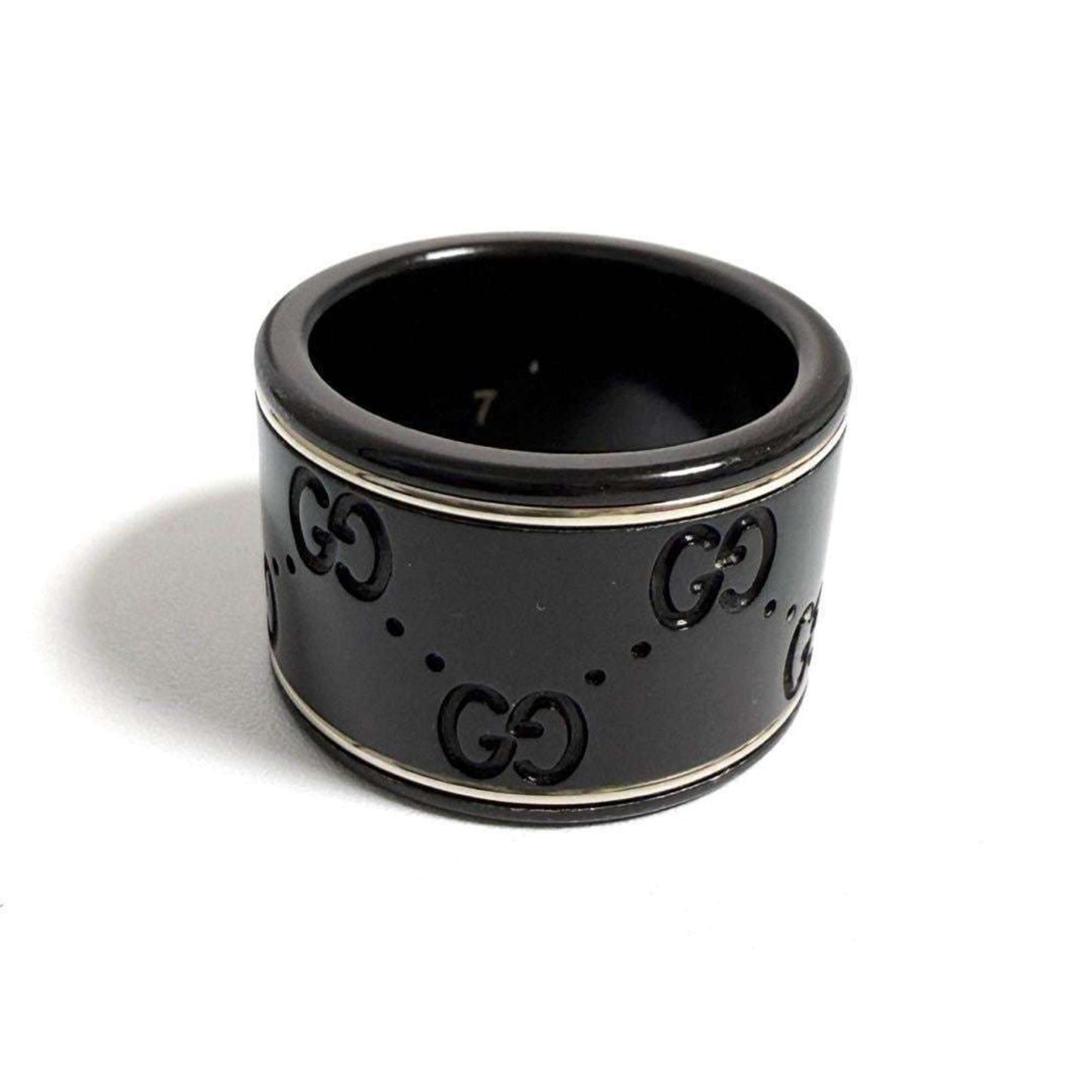 Gucci Men's Women's Pinky Icon Band Ring
