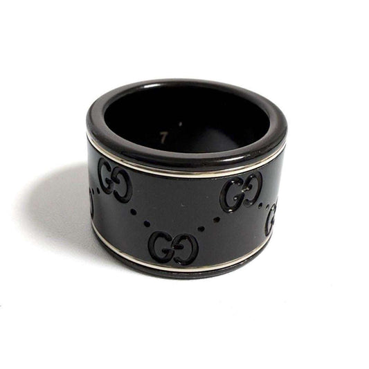 Gucci Men's Women's Pinky Icon Band Ring