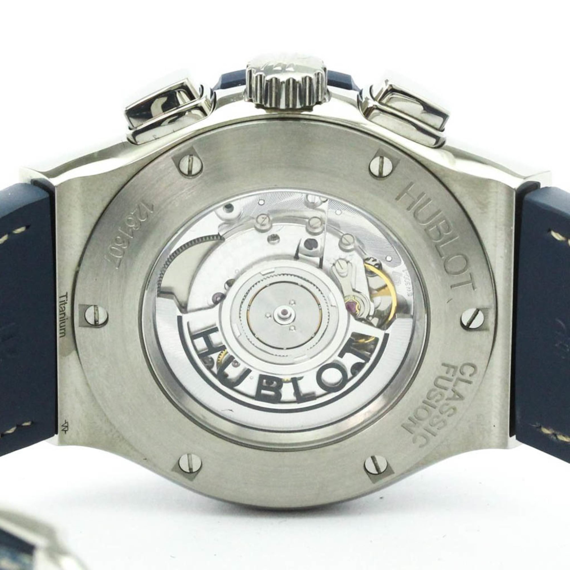 HUBLOT Classic Fusion Jeans Mens Watch 521.NX.2770.NR Polished — Very Good