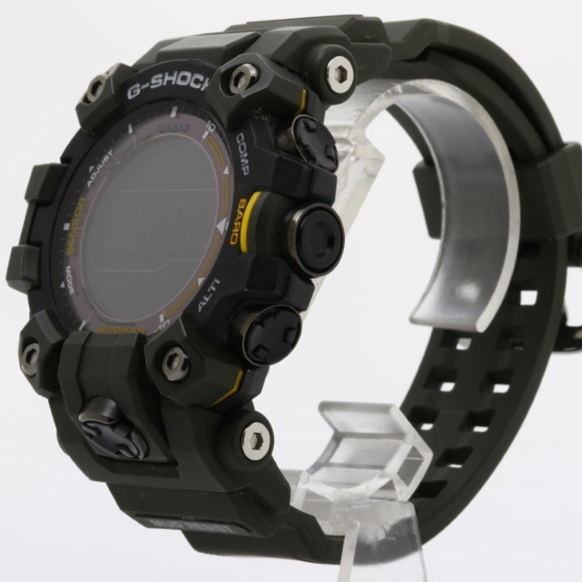 CASIO G-SHOCK MASTER OF G - LAND MUDMAN GW-9500-3JF Black Khaki Biomass Plastic Men's Watch — Good