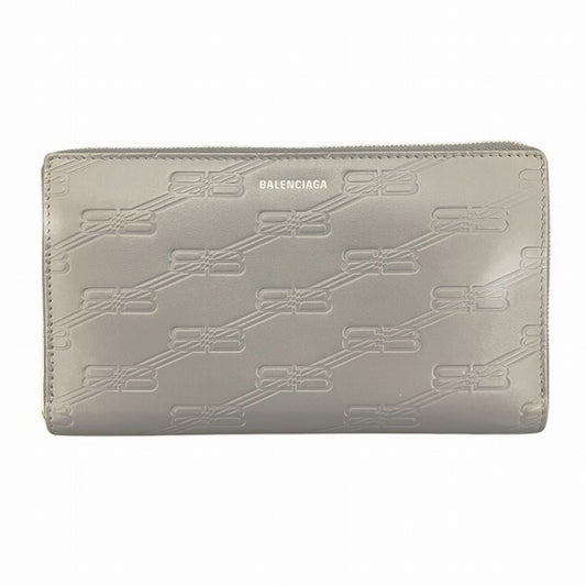 Balenciaga 717787 Leather Long Wallet for Men