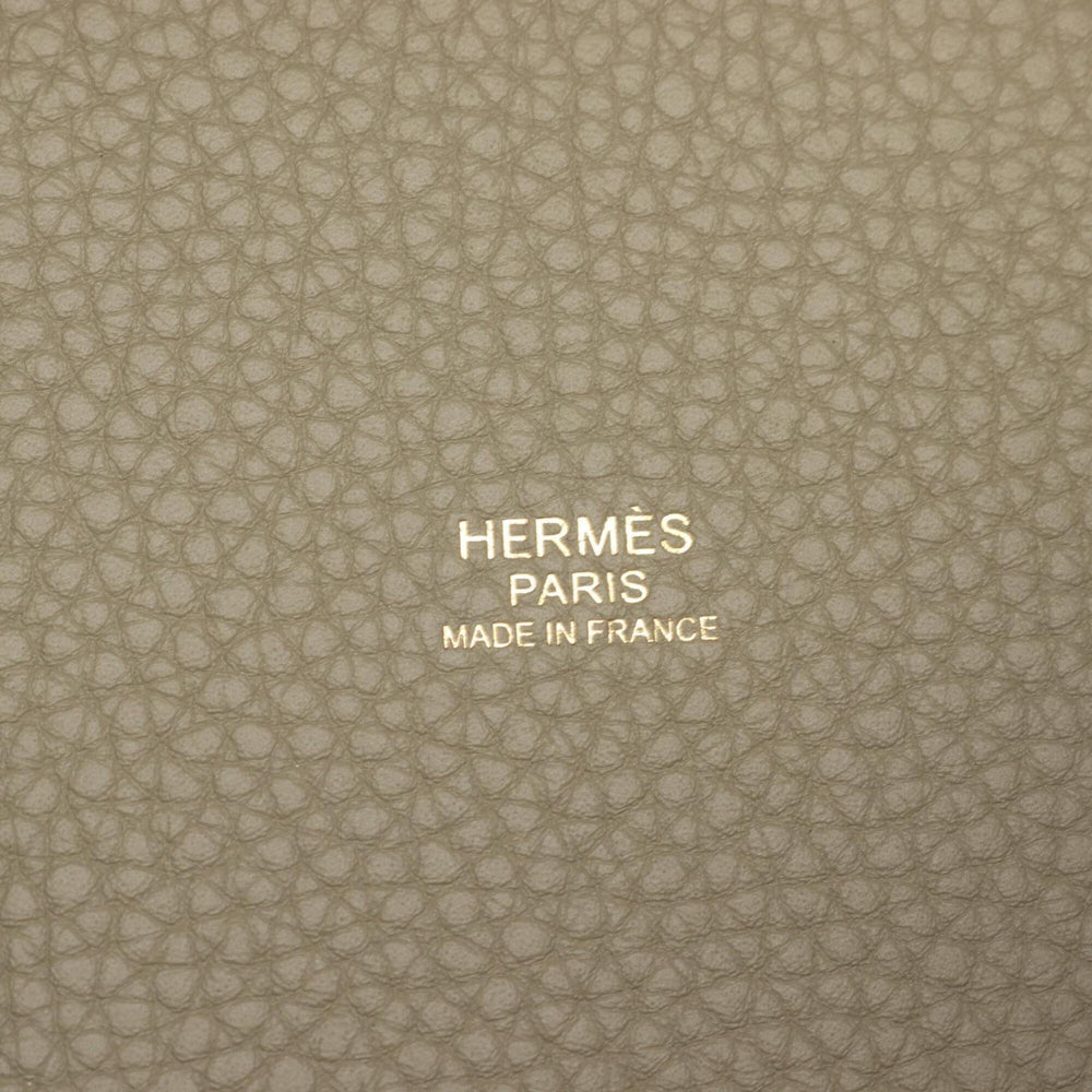 Hermes Picotin Lock PM Handbag, Leather, Taurillon Clemence Women's, Green — New - Store Return