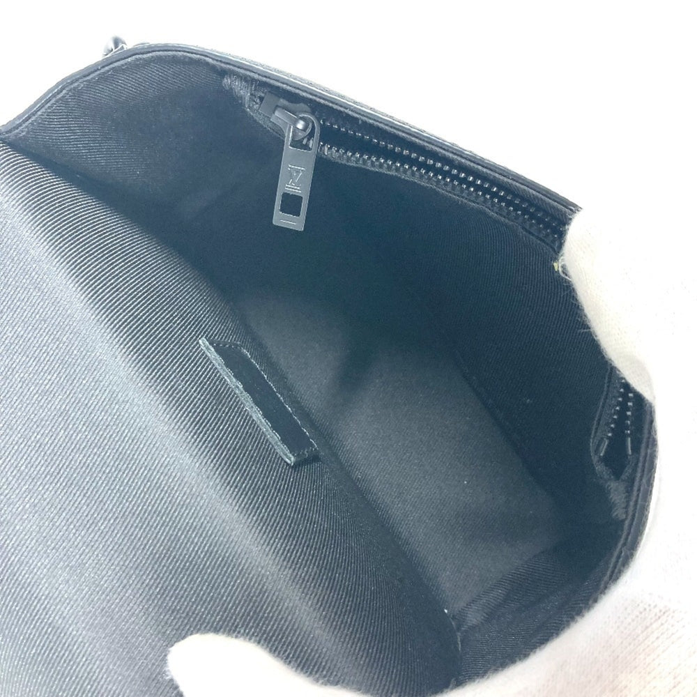LOUIS VUITTON M82085 LV Aerogram Fast Line Wearable Wallet Pochette Shoulder Bag Men's Black G-240625-10 — Like New