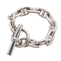 Hermes Chaine d'Ancre GM Bracelet, 11 Links, Silver 925, Women's