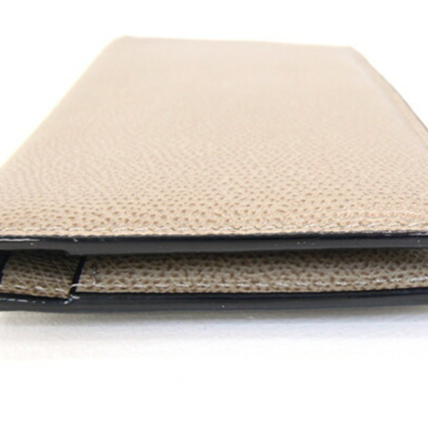 Valextra Bi-Fold Long Wallet Vertical 12 Cards SGNL0021028 Oyster Gray Leather Men's Women's