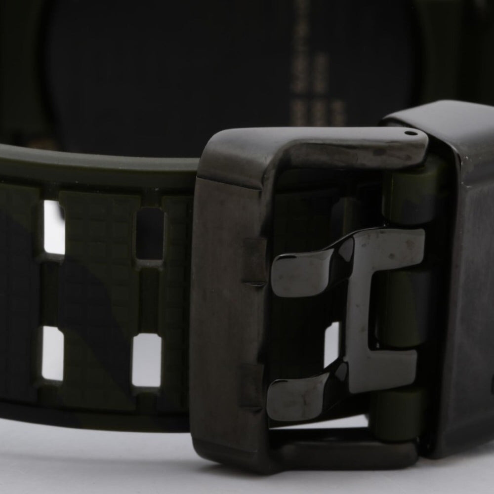 CASIO G-SHOCK G-STEEL GST-B300 Series GST-B300XB-1A3JF Black Khaki Resin SS Carbon Men's Watch — Very Good
