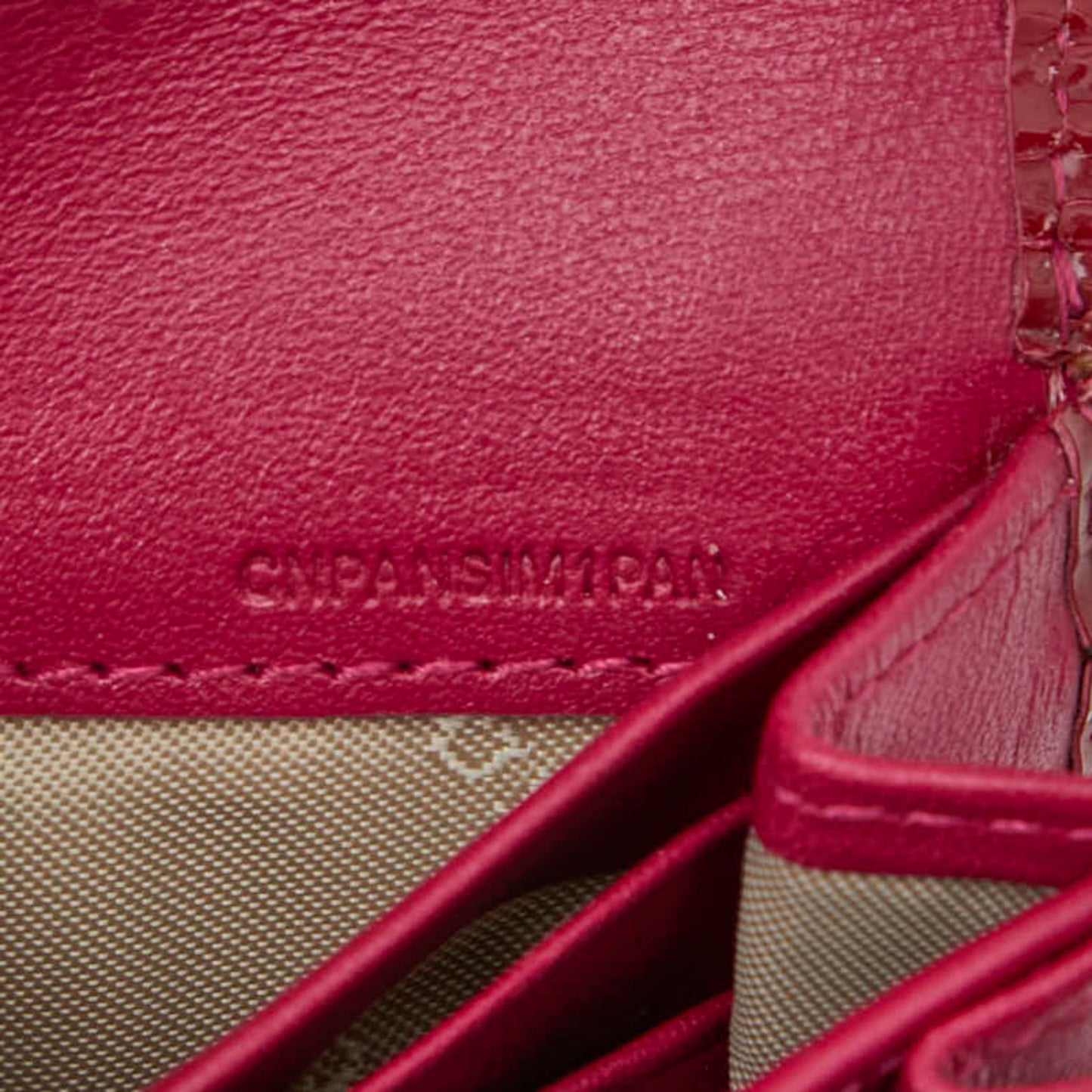 Burberry Nova Check Long Wallet in Red and Beige Leather for Women