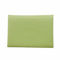Hermes Hermès Calvi Duo Wallet/Coin Case, Epsom Leather, Vert Cricket, B Stamp, Women's