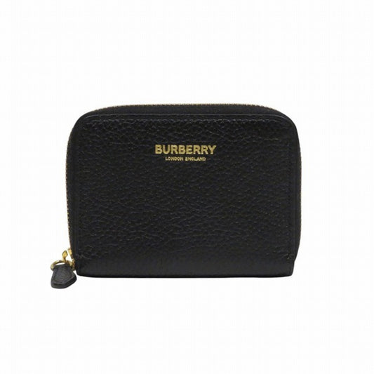 Burberry Zip-Around Leather Wallet in Black Leather. Wallets and Coin Cases for Men Women.