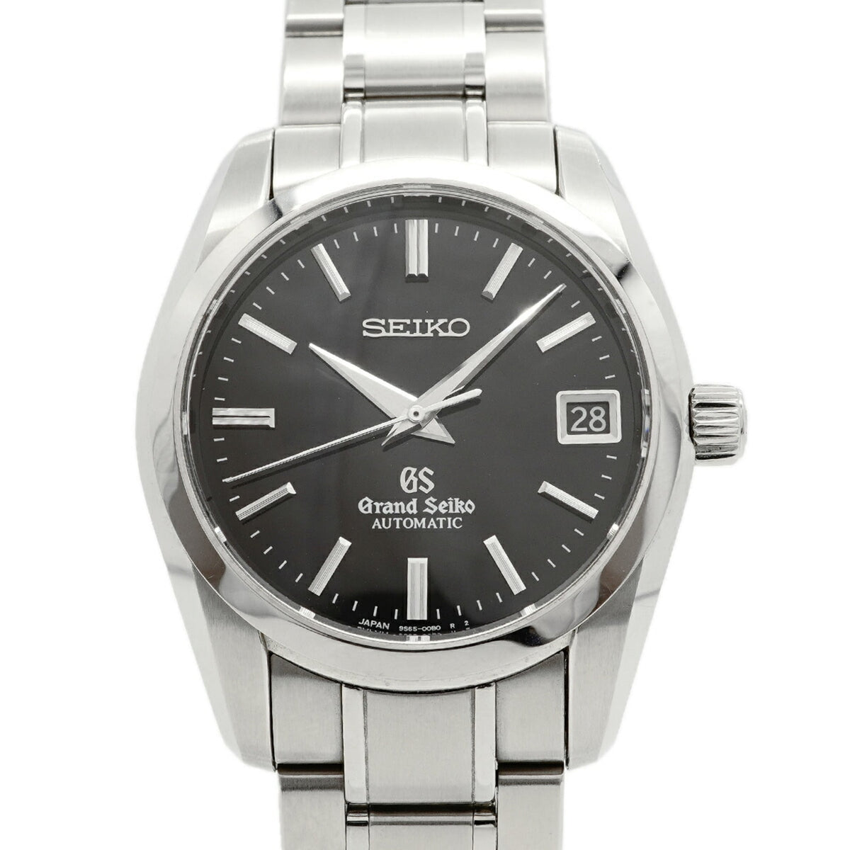 Seiko Grand Mechanical SBGR053 9S65-00B0 Black Dial Men's Watch — Good