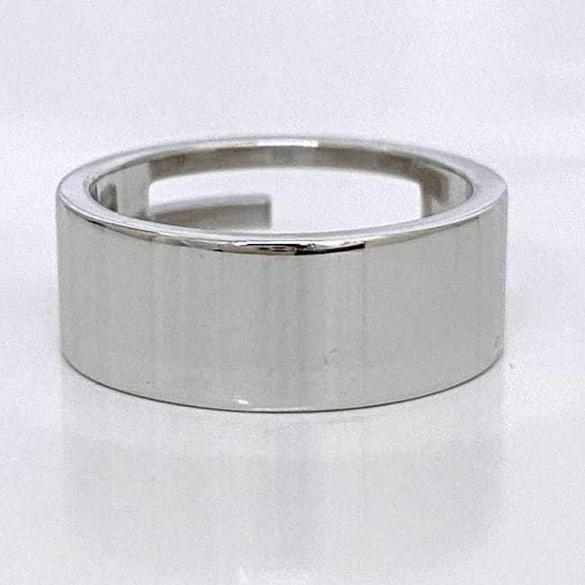 Gucci Branded Ring Silver G Cut 032661 09840 8106 ec-20394 Size 16 Ag 925 SILVER GUCCI — Like New