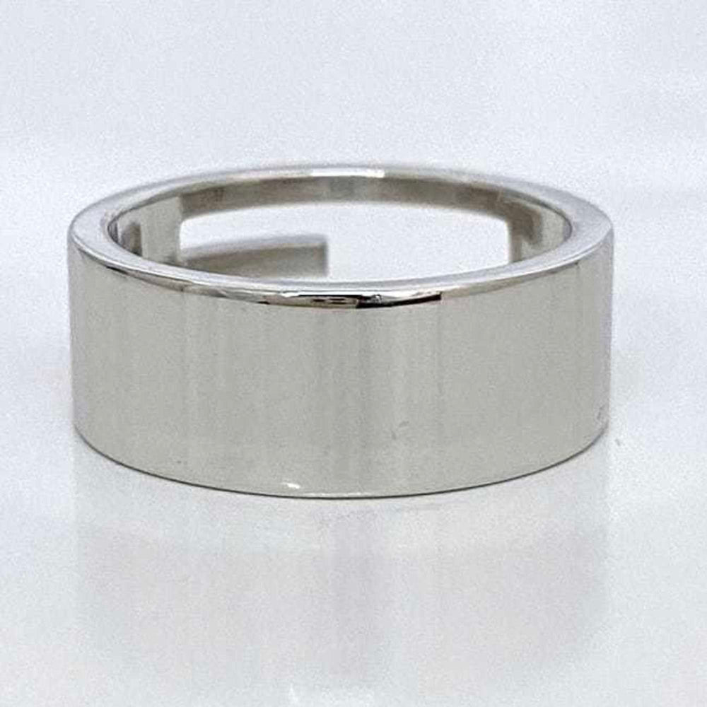 Gucci Branded Ring Silver G Cut 032661 09840 8106 ec-20394 Size 16 Ag 925 SILVER GUCCI — Like New