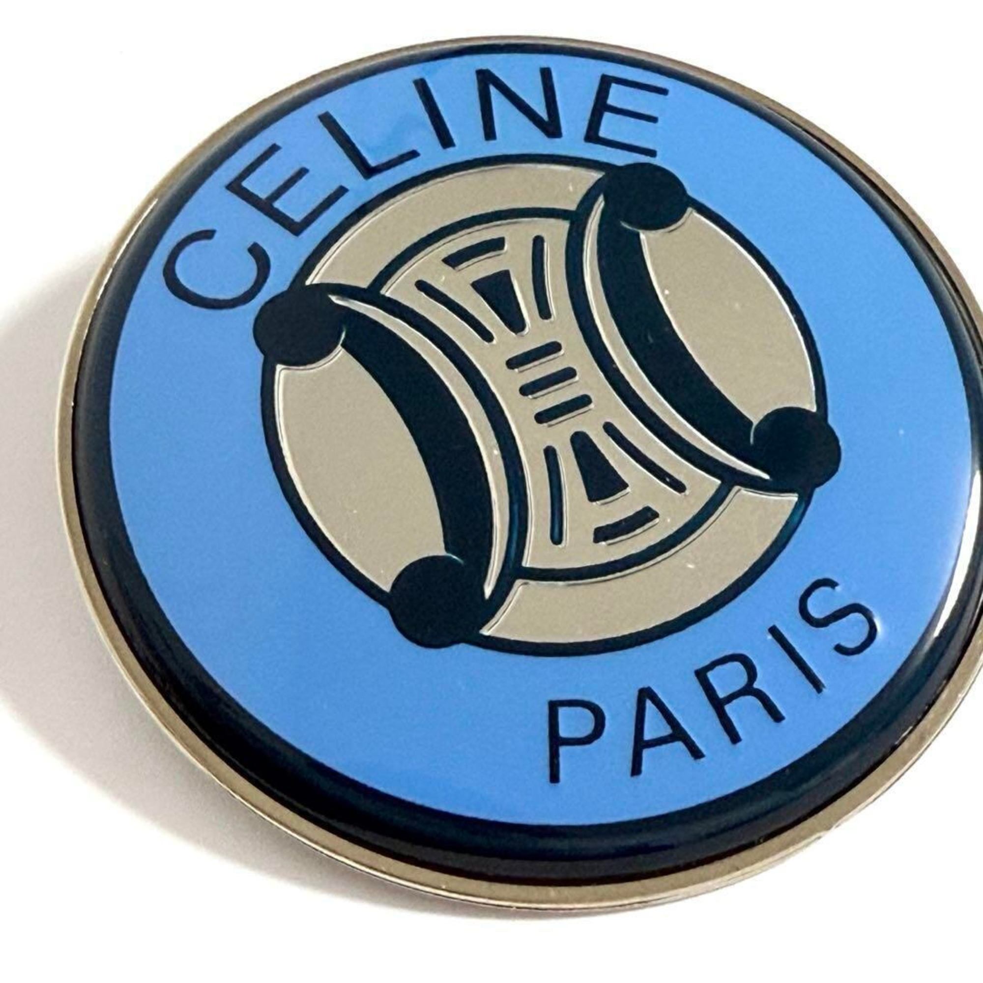 Celine Men's Women's Triomphe Brooch Pin Badge — Like New