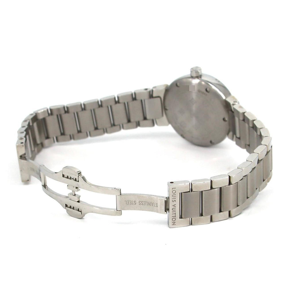 Louis Vuitton Tambour Q121T Stainless Steel Quartz Watch — Very Good