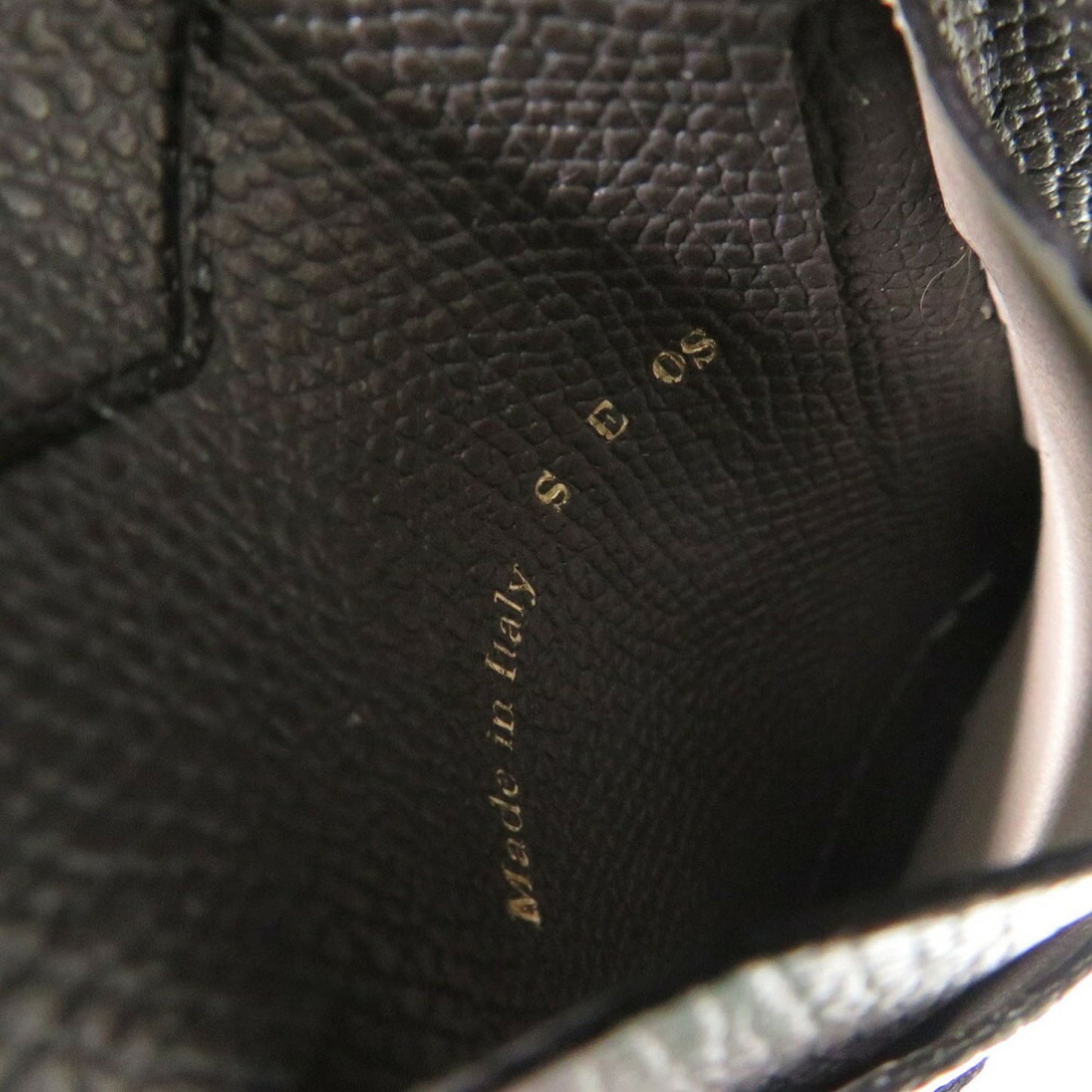 Valextra Black Leather Long Wallet 0594Valextra