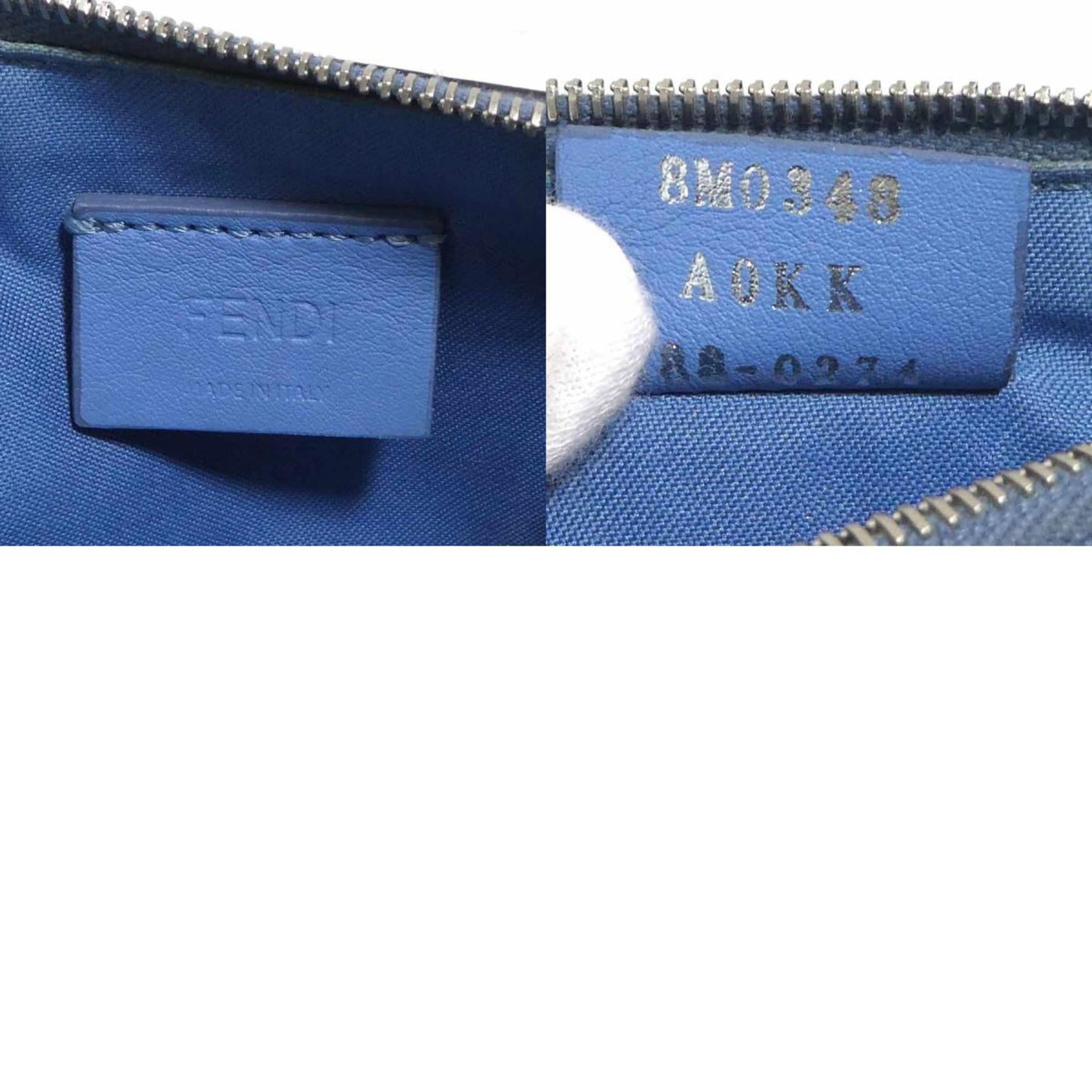 FENDI F-Is Leather Wallet with Coin Purse, Blue, Women's, 8M0348 A0KK, h31853g