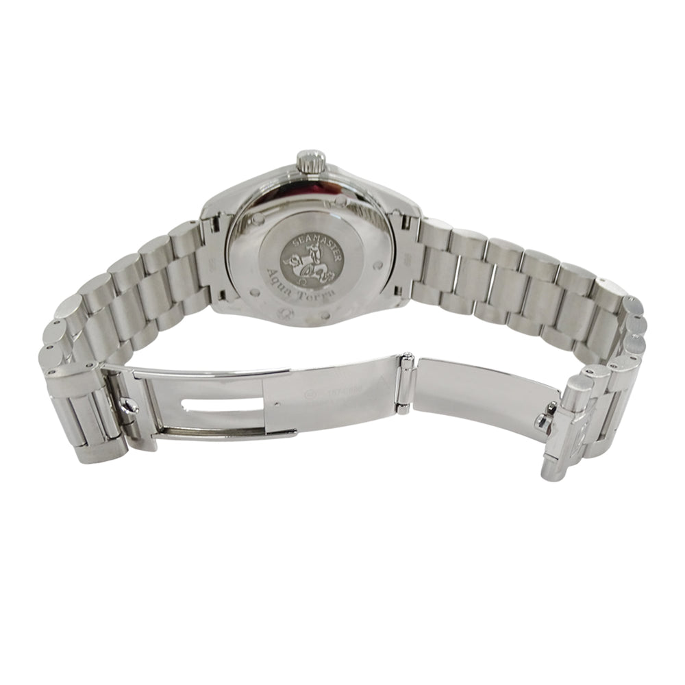 Omega Seamaster Aqua Terra 2517.50 Men's Watch, Brand Name, Date, Quartz, Stainless Steel (SS), Silver, Black — Good