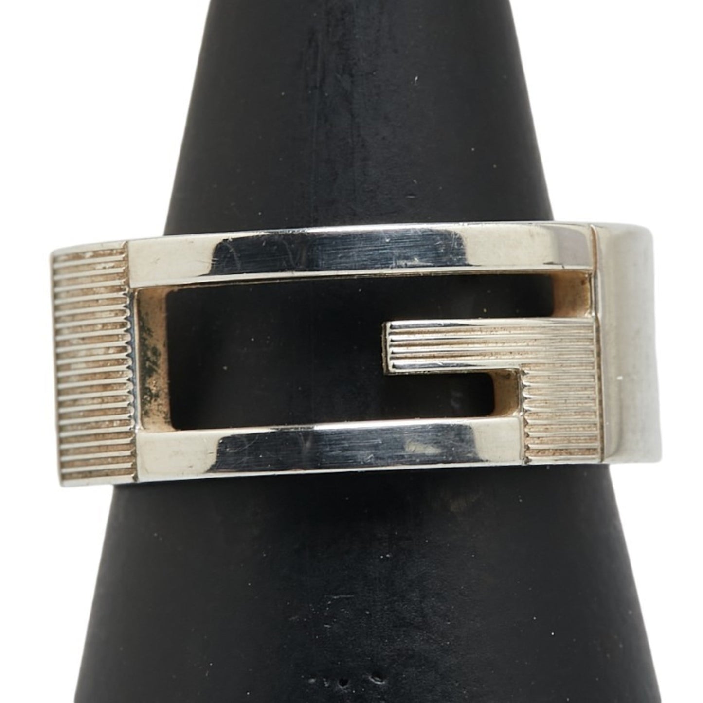 Gucci Branded G Ring #13 SV925 Silver Men's GUCCI