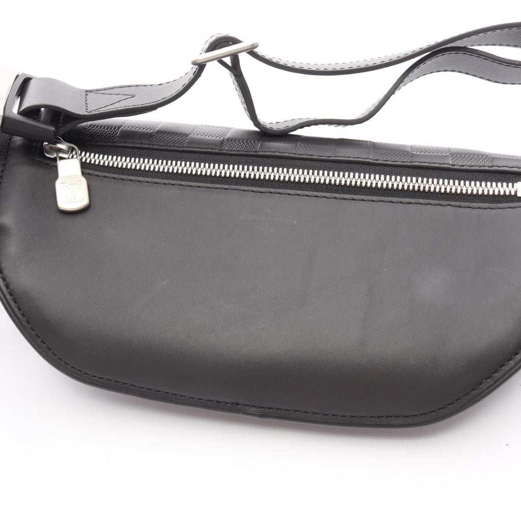 Louis Vuitton Men's Damier Infini Leather Bum Bag, Waist Body Black, N40298