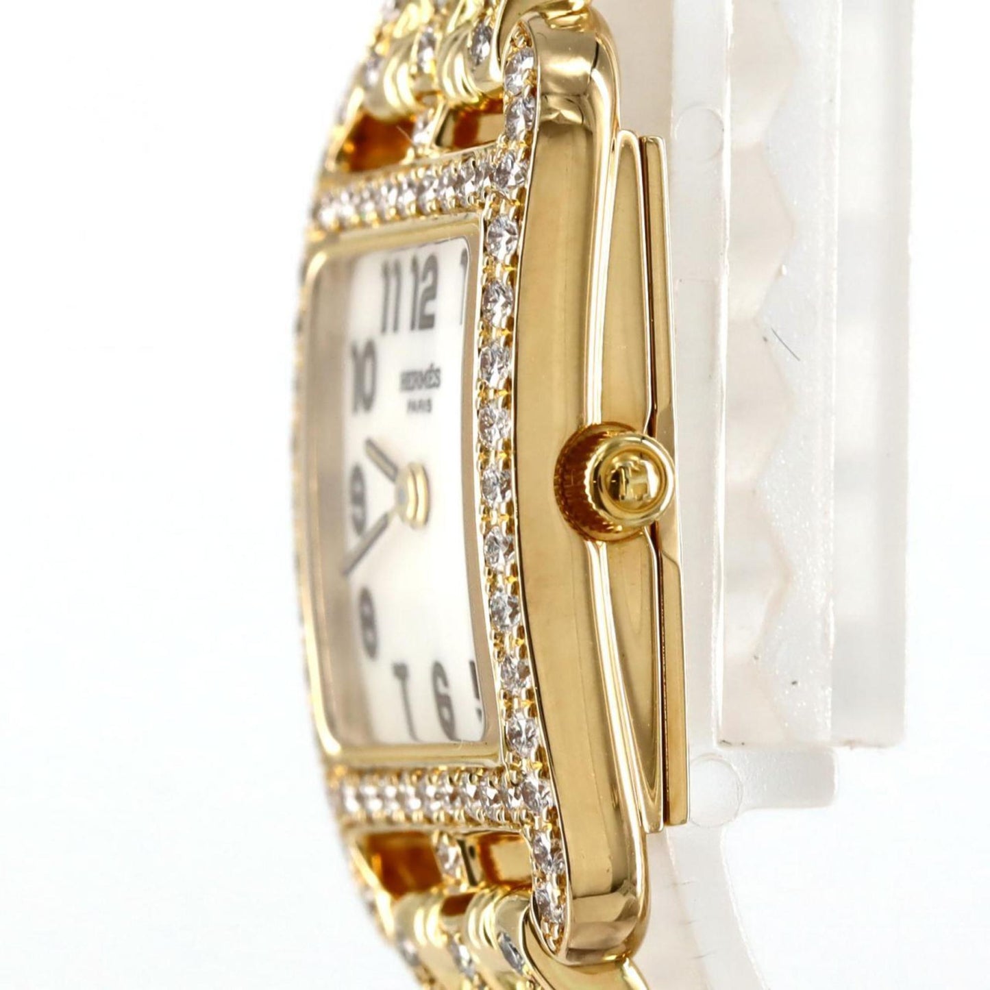 Hermes Cape Cod YG D Bracelet CC1.187 Quartz Watch