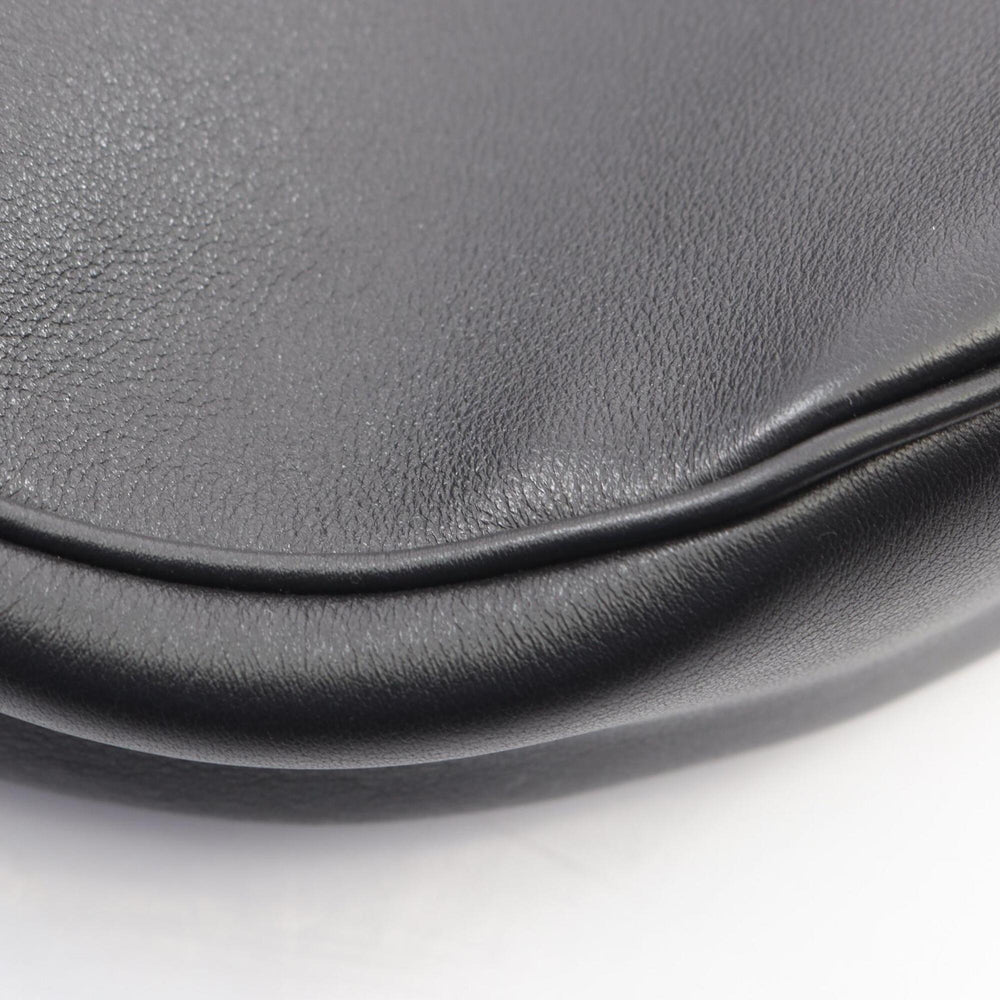 Prada Demi Lune Large Shoulder Bag/Handbag, Leather, Women's, Black — New - Store Return