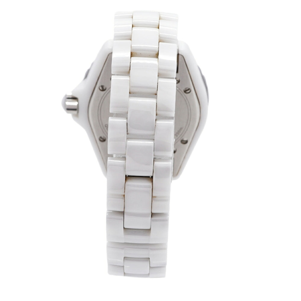 Chanel J12 Diamond H1628 White Dial Women's Watch — Good