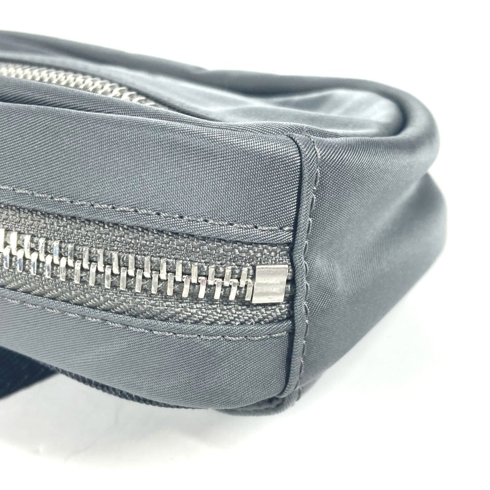 BURBERRY 8052888 Cross Belt Bag Waist Pouch Body Nylon Men's Grey — New - Store Return