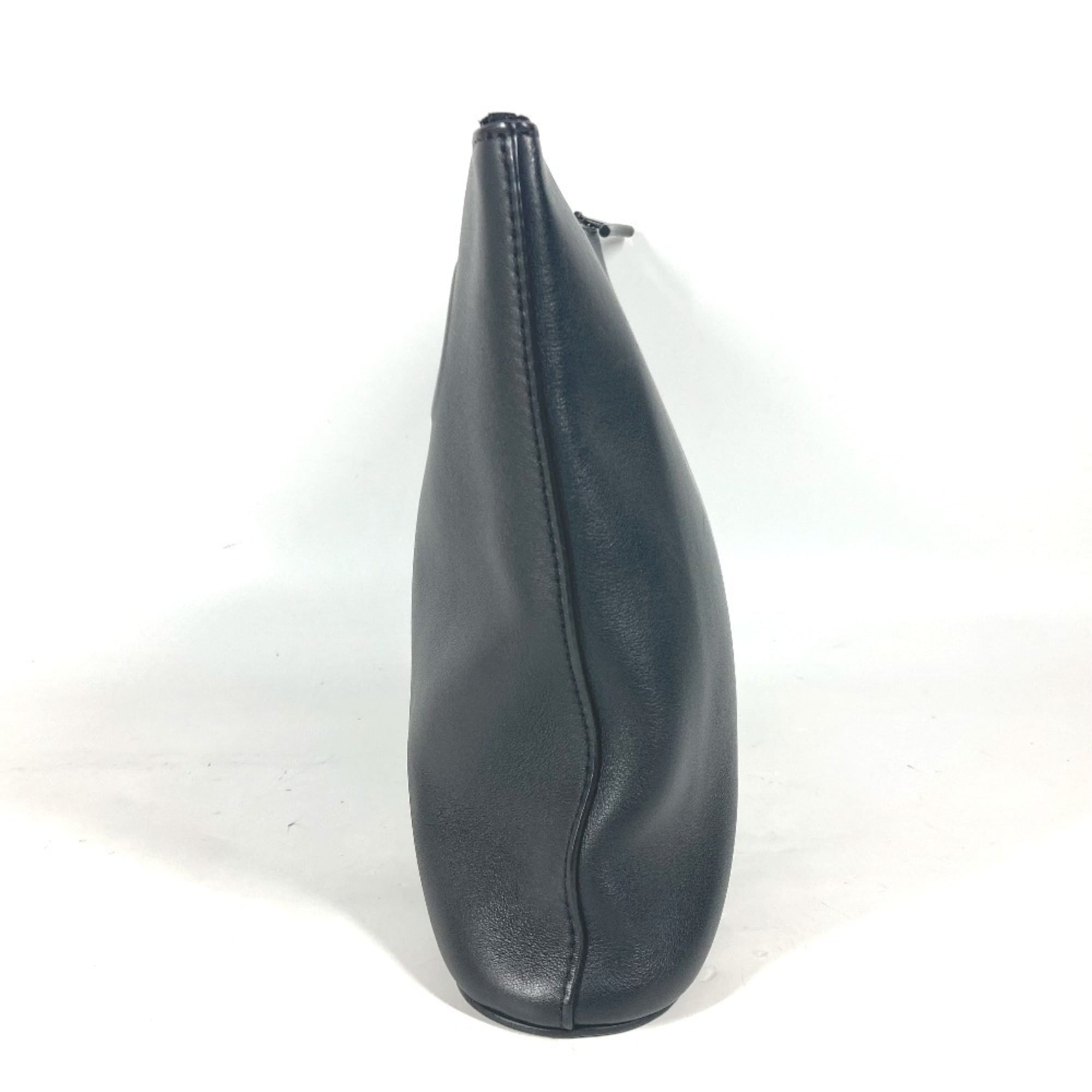 LOUIS VUITTON M63268 Dark Infinity Pochette Cosmos Pouch Clutch Bag Leather Men's Black — Like New