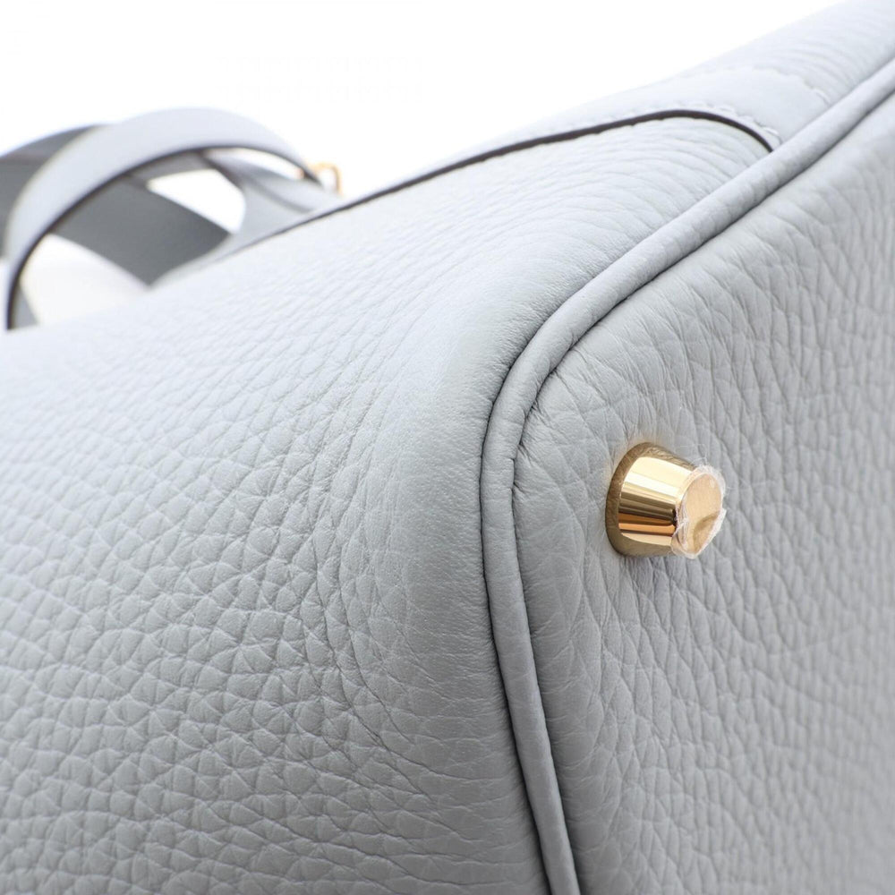 Hermes Picotin Lock PM Gris Pantin Handbag, Taurillon Clemence Leather, Women's, Blue — New - Store Return