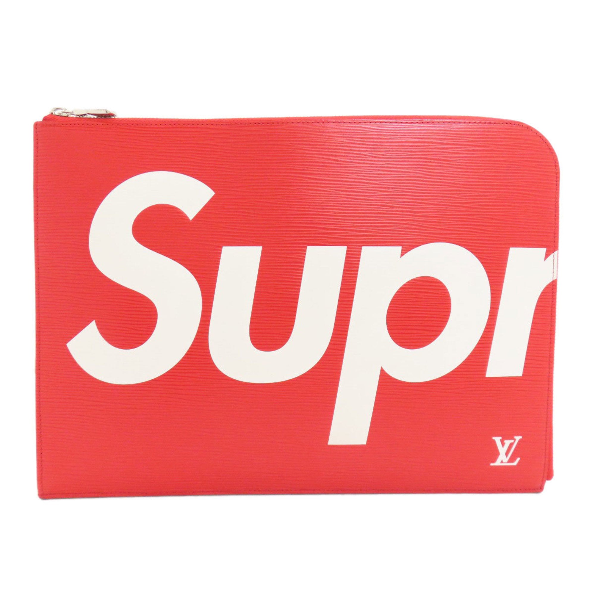 Louis Vuitton M67722 Pochette Jour GM Supreme Collaboration Clutch Bag Epi Leather Women's LOUIS VUITTON