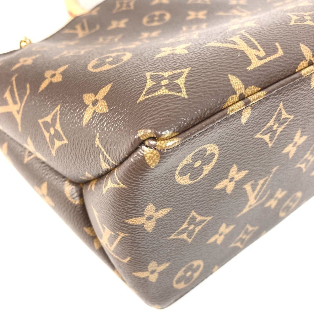 LOUIS VUITTON M45900 Monogram Petit Palais PM Bag Tote Shoulder 2WAY Handbag Canvas Women's Brown Like New — Like New