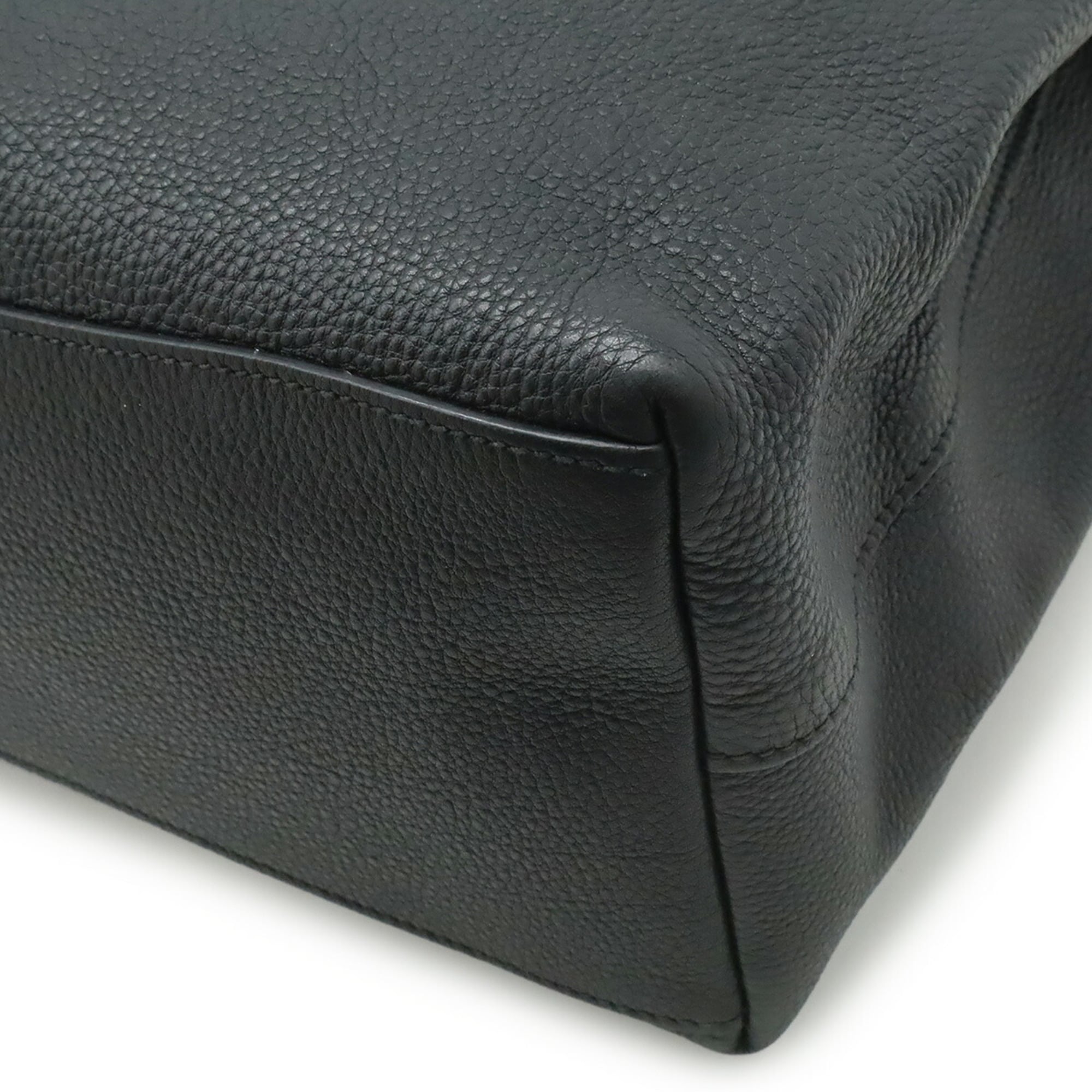 PRADA Prada Shoulder Bag Leather NERO Black 1BC051