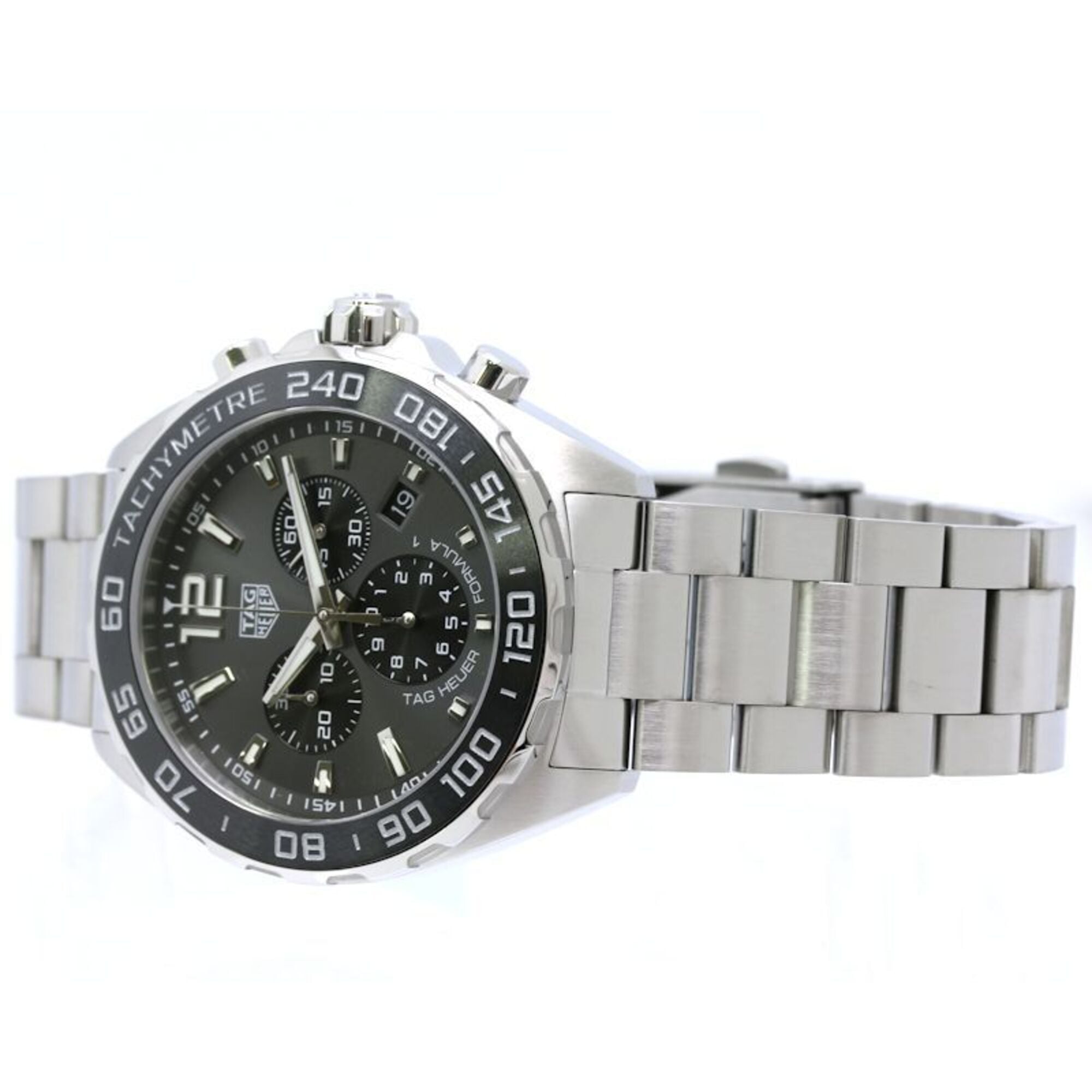 TAG Heuer Formula 1 Chronograph CAZ1011.BA0842 Men's Watch, Stainless Steel & Ceramic, 40483 — Very Good