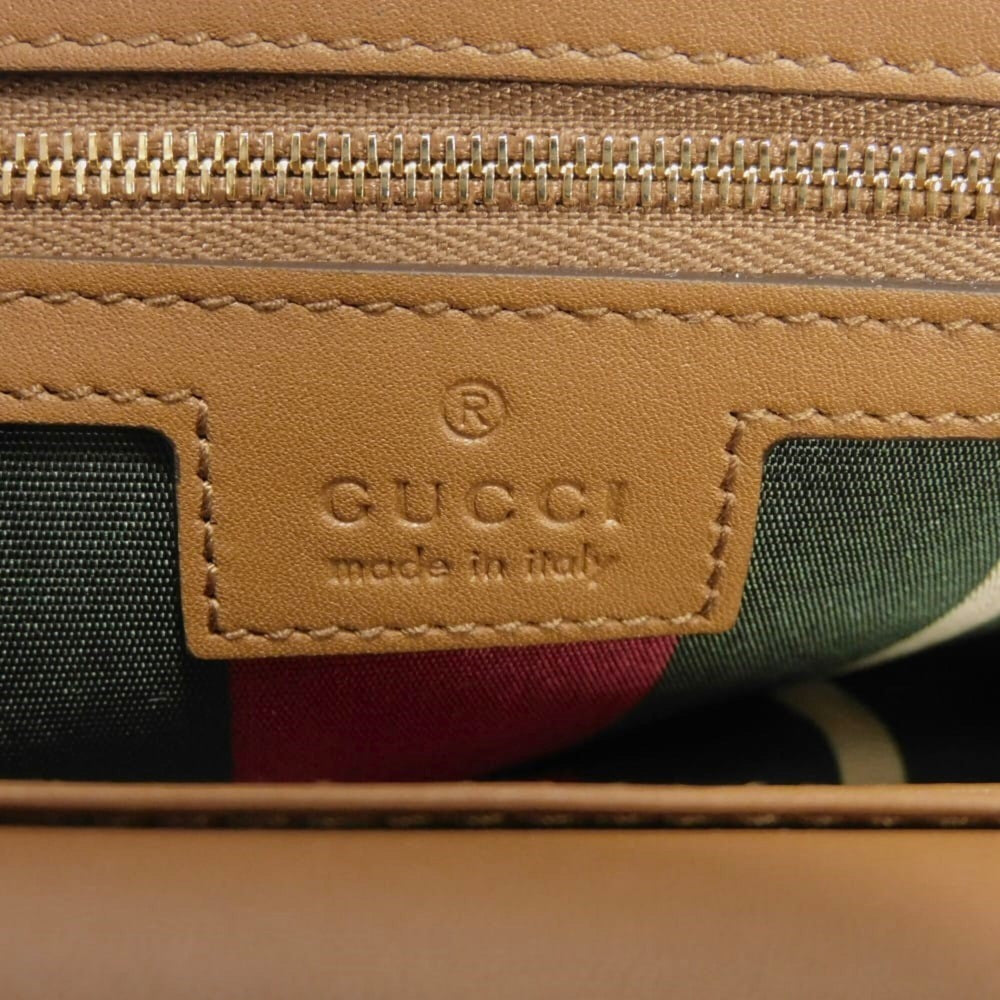 Gucci GUCCI Shoulder Bag GG Emblem Super Brown Web 2WAY Supreme Beige 820688 FAD6L 9758 Men's Women's — New - Store Return